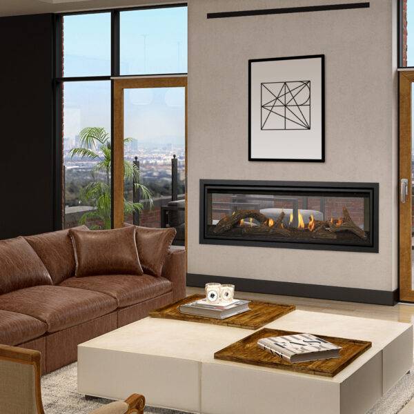 Contemporary Gas Fireplaces