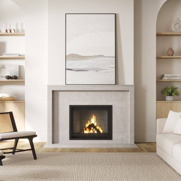 Valcourt Antoinette Wood Fireplace