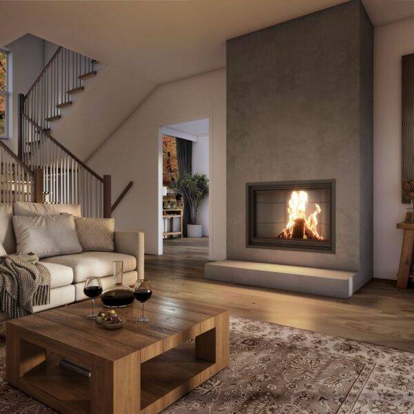 Valcourt Frontenac Wood Fireplace