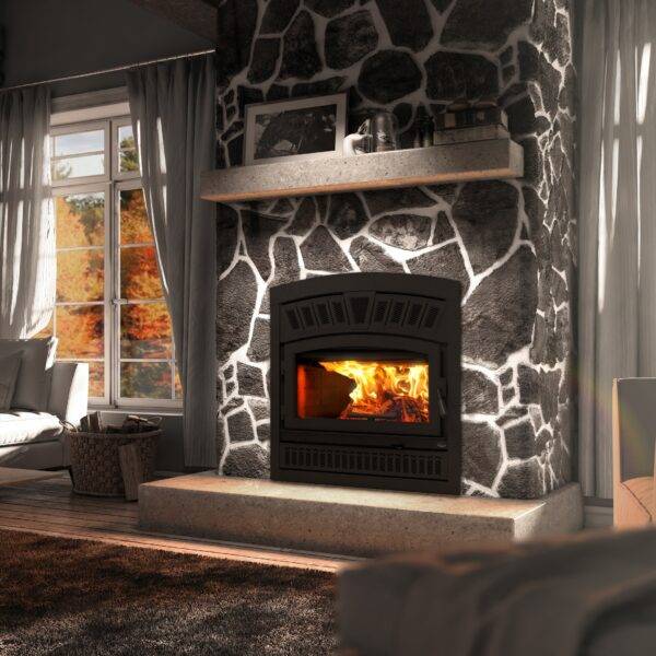 Valcourt LaFayette II wood fireplace