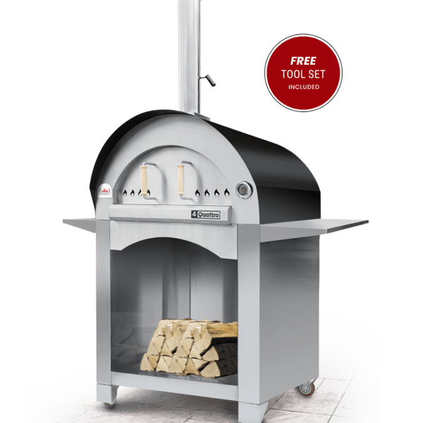 Ciao Bella Quattro wood pizza oven