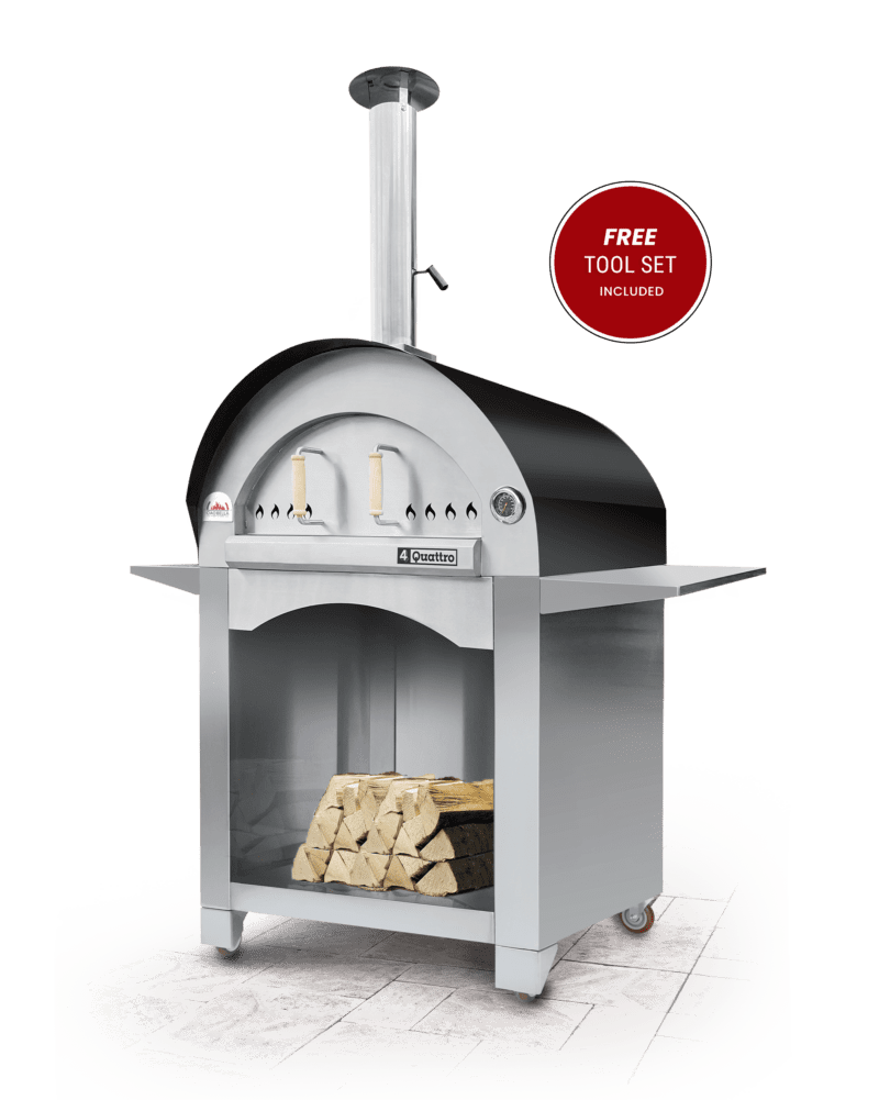 Ciao Bella Quattro wood pizza oven